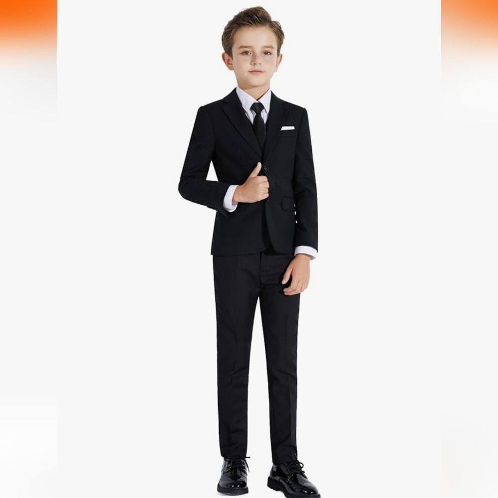 Classic Black Suit for Kids